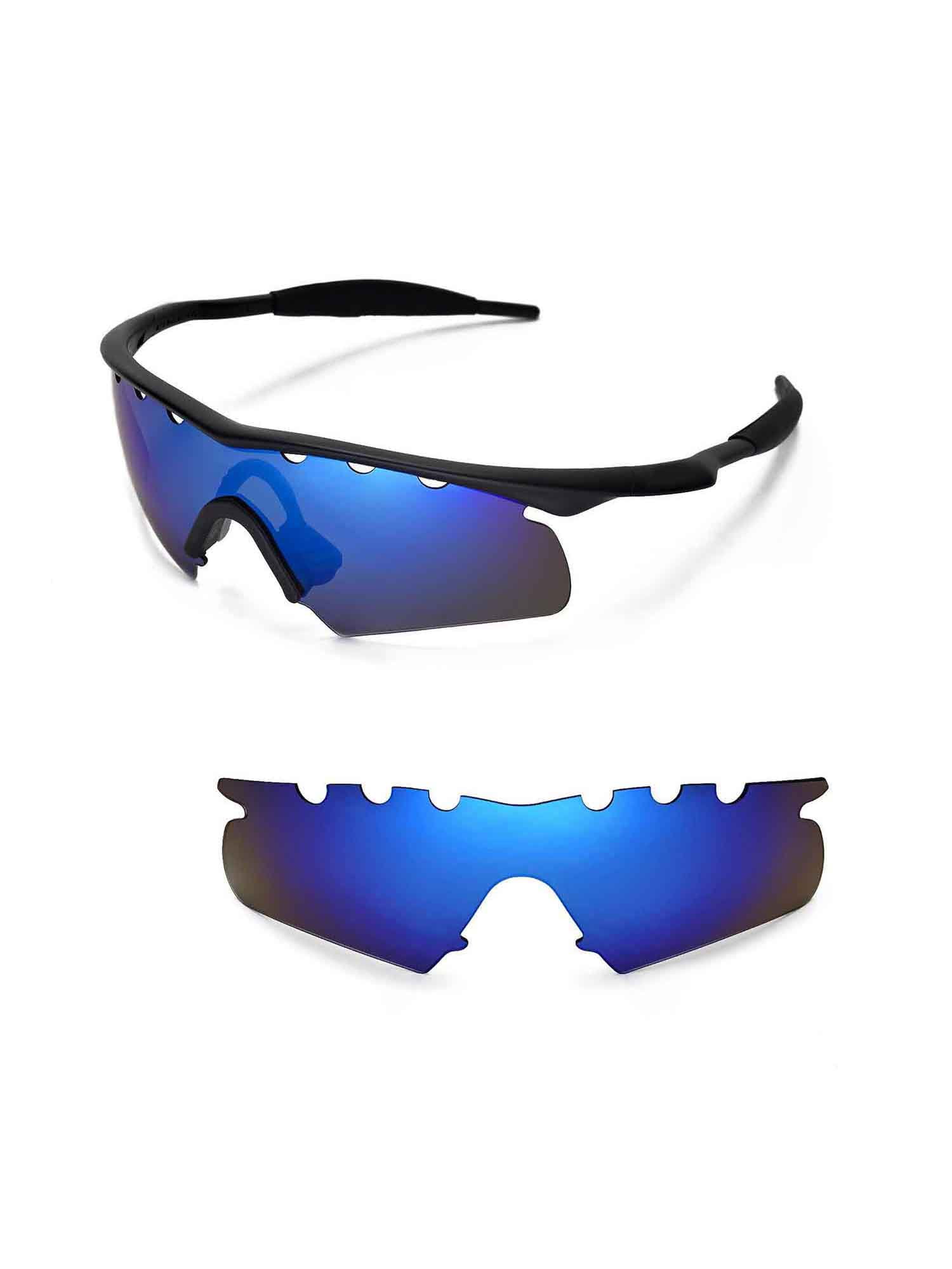 Walleva Ice Blue Polarized Vented Replacement Lenses Oakley Frame Hybrid Sunglasses Walmart.com