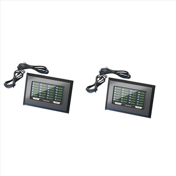 2X Accesorio Pantalla LCD de 4,3 Pulgadas con Monitor de Interruptor Activo para JK Smart