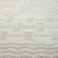 thumbnail image 5 of Luxe Weavers Tribal Moroccan High Low Cream 8x10 Area Rug, Medium Pile Indoor Carpet, 5 of 10