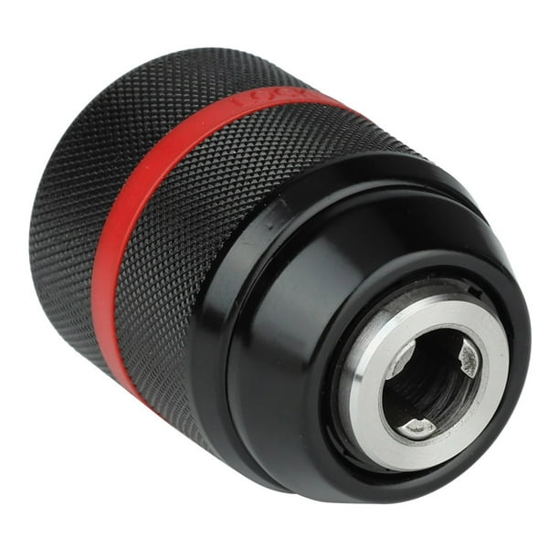 Portabrocas de taladro manual sin llave de 1/2‑20UNF, portabrocas de ajuste automático de 2 a 13 mm para múltiples propósitos