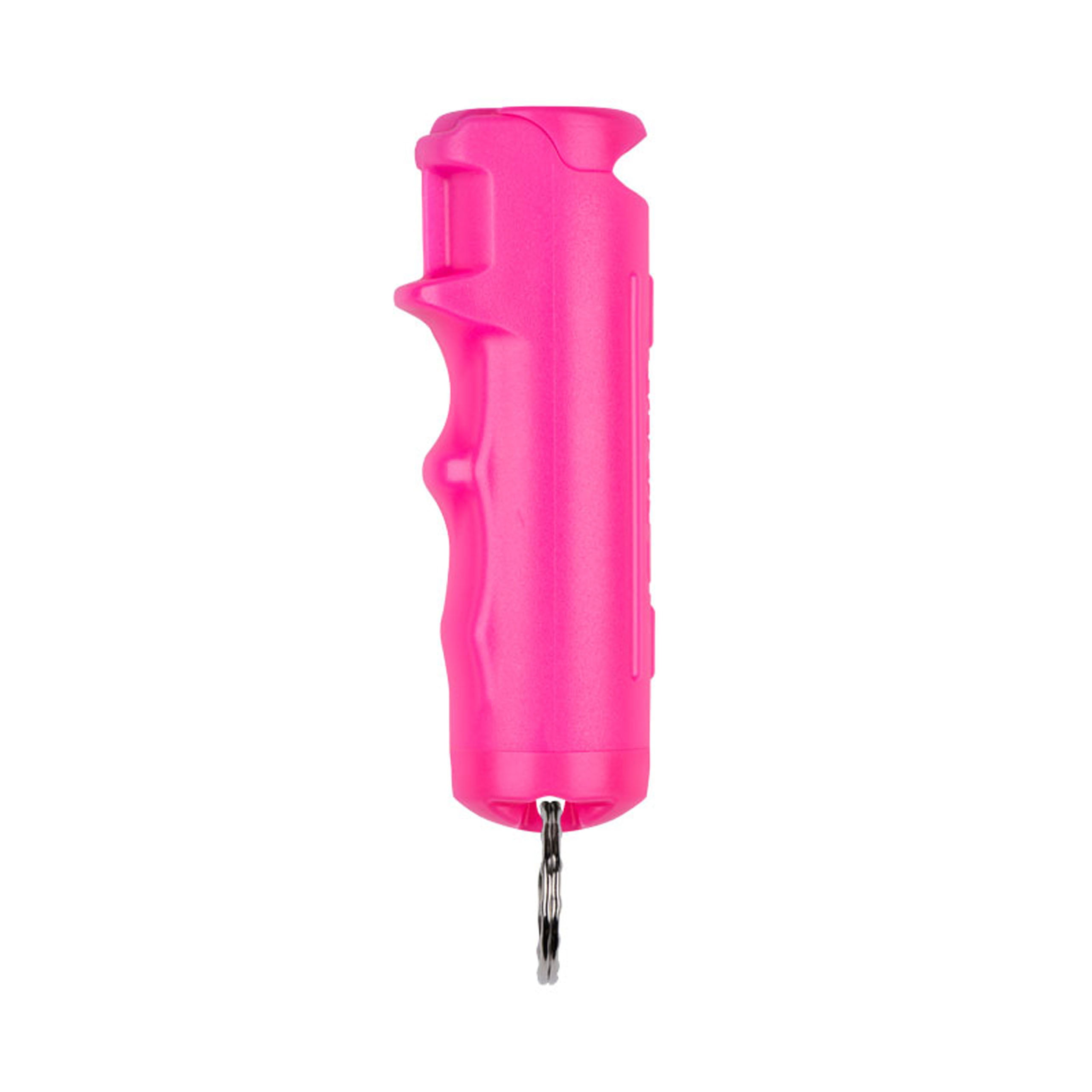 Sabre Red Flip Top Pepper Gel With Key Ring And Finger Grip Pink