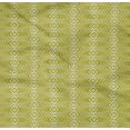 thumbnail image 4 of oneOone Cotton Poplin Twill Lime Green Fabric Geometric Block Dress Material Fabric Print Fabric By The Yard 56 Inch Wide, 4 of 4