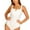 White, variant on MSJUHEG Plus Size One Piece Swimsuit,Cross Back,One Piece Swimsuits,High Waisted Bikini Sets for Women,High Cut Backless,Swimwear Monokinis,Bandeau Bathing Suits Black L
