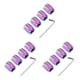 thumbnail image 4 of Kenally Paquete de 4 tapas de válvula de neumático de coche de aleación de aluminio antipérdida Universal profesional protección a prueba Type1 NO1, 4 of 6