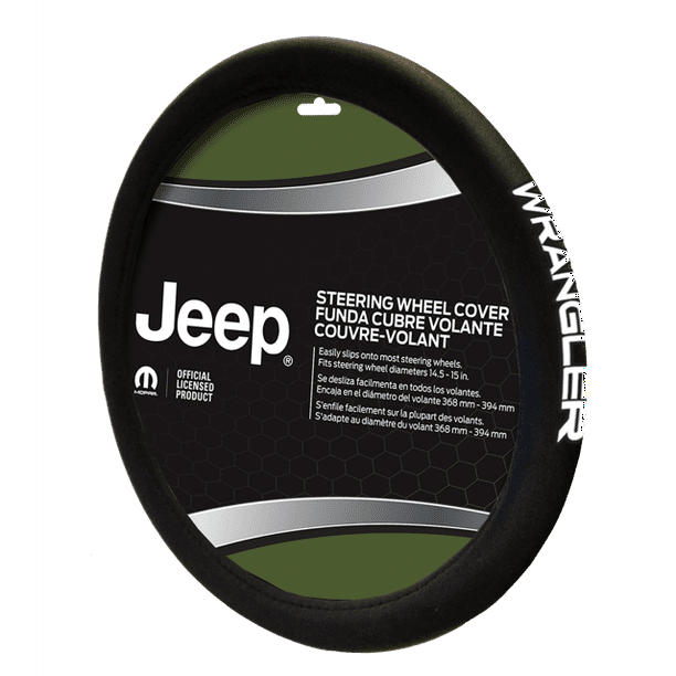 Plasticolor 006712R01 Neoprene Jeep Wrangler Premium Steering Wheel