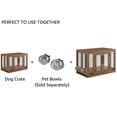 thumbnail image 7 of Unipaws Dog Crate Furniture, Woodem Dog Kennels with Tray, Indoor, Walnut, 7 of 7