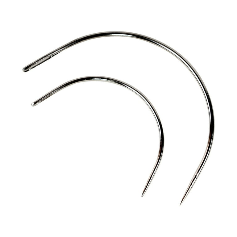 Pikdmin Heavy Duty Hand Sewing Needles Kit - 7-Piece Set For Leather, Upholstery, Canvas, Carpet Repair