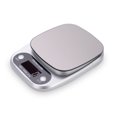 thumbnail image 2 of Escala de cocina LCD LCD LCD Digital Escalas de Peso Electrónica Peso Comida Gram Aleación Pesaje Pesaje Cocina Cocina 10kg1g Plata Inevent HA009843-06B, 2 of 6