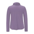 thumbnail image 6 of Mens Womens Sun Protection Shirts S-5X Big & Tall Plus Size Long Sleeve UV T-Shirts with High Neck Mask Lightweight Solid Cooling Tops Summer, 6 of 8