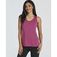 thumbnail image 2 of Real Essentials 5 Pack: Women's Crossback Keyhole Open Back Workout Tank Top Dry-Fit Sleeveless Yoga Gym (Available In Plus), 2 of 7