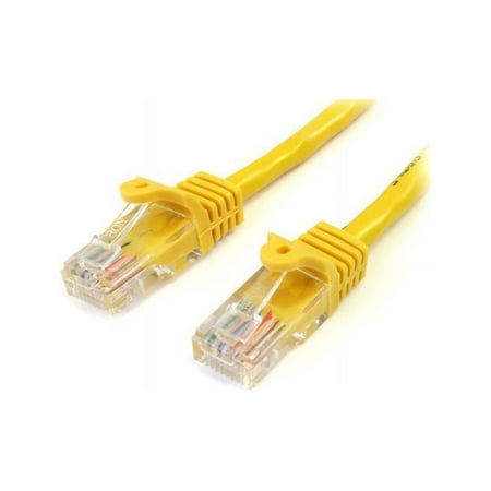 UPC: 0065030774017 | StarTech.com 3 ft Yellow Snagless Cat5e UTP Patch Cable