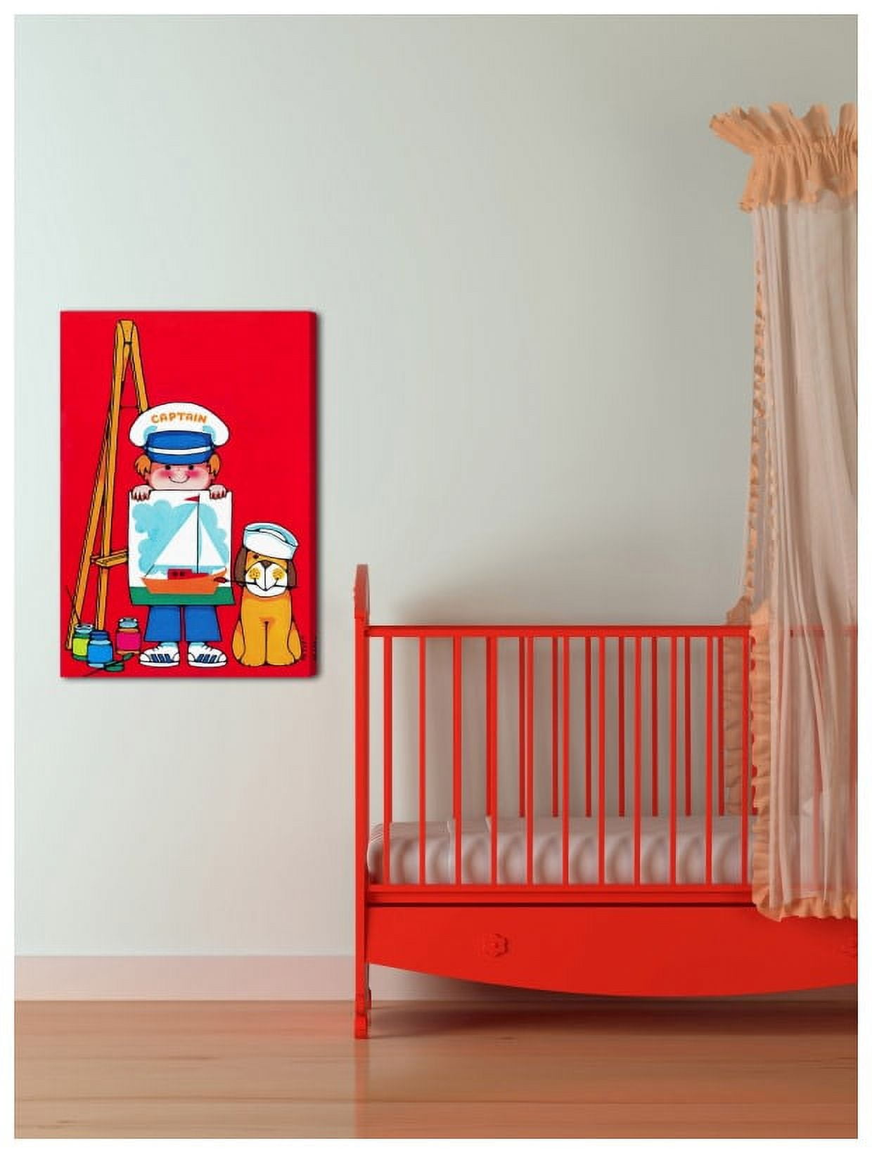 Marmont Hill "Captain" by Curtis Painting Print on Canvas