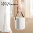 thumbnail image 3 of Mini Humidifier, USB Powered 1.2L Double Spray Humidifier Cool Mist Humidifier With Night Light, Large Capacity Humidifiers For Bedroom, Desktop Humidifier For Car Office Baby Room, 3 of 8