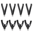 thumbnail image 1 of Lot de 8 supports d'alarme pour canne à pêche en plastique durable et flexible, 1 of 4
