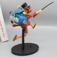 thumbnail image 3 of Anime One Piece Luffy Ace Sabo Sailing Running Backpack Model King Ornaments Peripheral Doll Decoration, 3 of 5