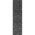 thumbnail image 2 of Well Woven Elle Basics | Emerson Shag Charcoal Grey | Textured Runner Rug 2x7 (2'3" x 7'3"), 2 of 7