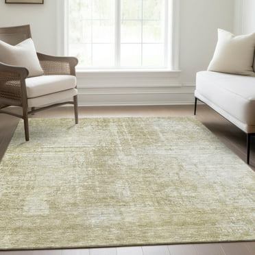 Addison Rugs Chantille Indoor/Outdoor Transitional Modern Beige Washable Rectangle Rug, 10' x 14'