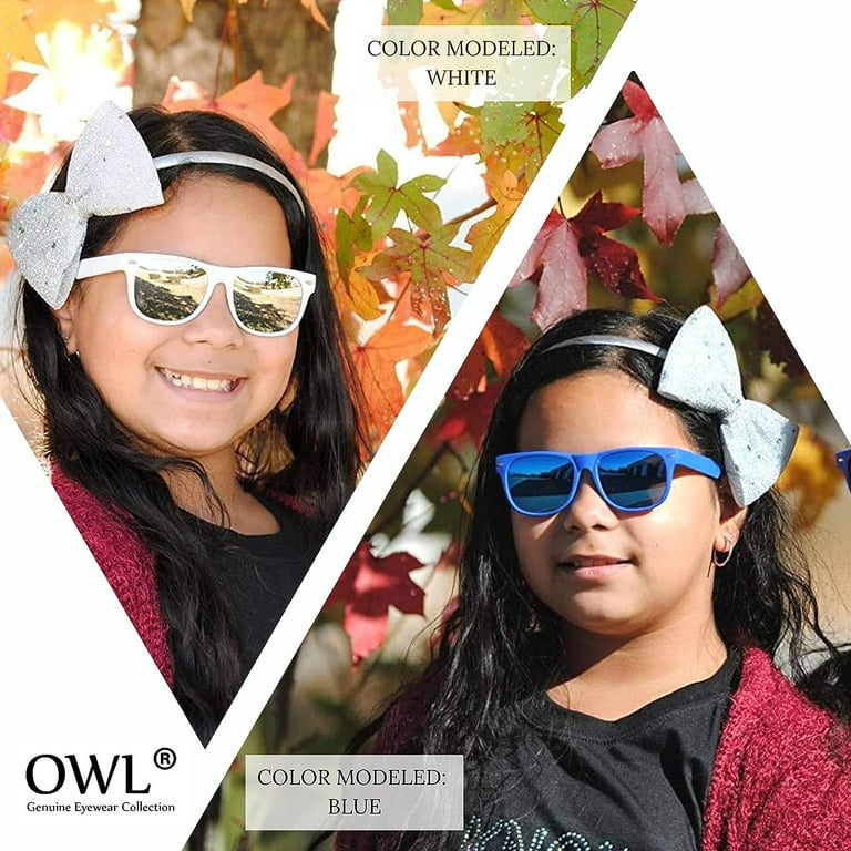 OWL Polarized Sunglasses for Kids UV400 Protection Anti-Glare Toddler Bulk  Sunglasses (20 Pack)