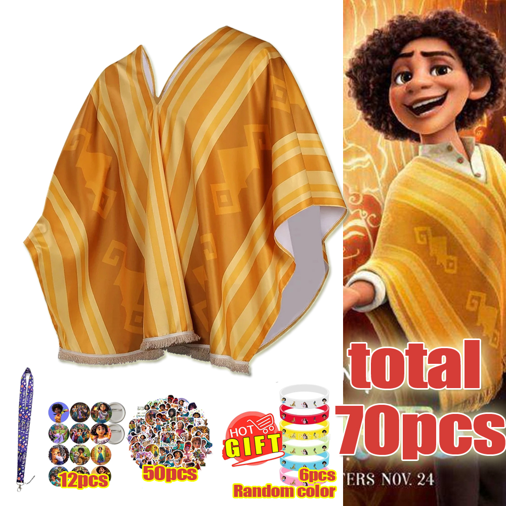 Encanto cosplay costume Camilo cape Clothes gift 70pcs/set for boys