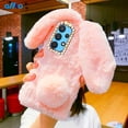 thumbnail image 2 of Funda para Samsung Galaxy A32 5G A52 A72 4G Lovey conejo peludo cubierta para Samsung A01 A02 A10 A10S A20 A20S A30 A30S A40 A50 A70, 2 of 4