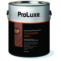 PPG Proluxe 150972 Log & Siding Satin Wood Finish, Dark Oak - 1 gal