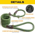 thumbnail image 2 of Slip Lead Fida, nailon duradero de 1,8 m x 1,3 cm, para perros grandes y medianos, 2 of 7