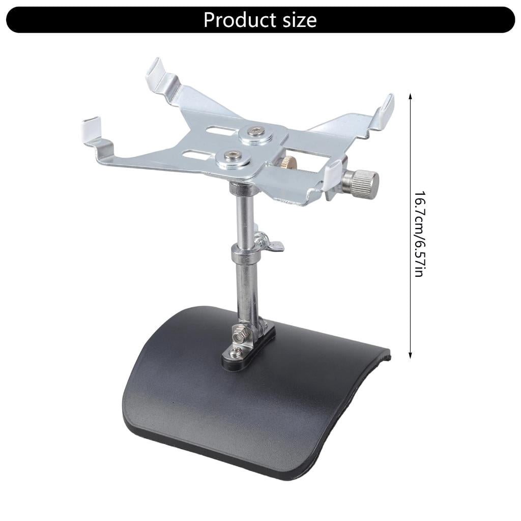 CEORPER Silver Stand Stable Nonslip Design Guitar Playing Rack for Secure Performances