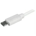 thumbnail image 2 of StarTech.com White Dual Port Car Charger with Micro USB Cable and USB 2.0 Port - High Power (21 Watt / 4.2 Amp), 2 of 8