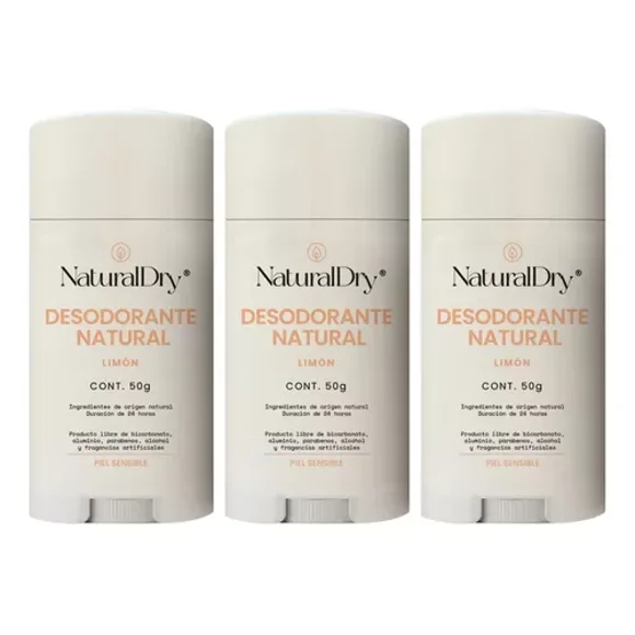 Desodorante Naturaldry Piel Sensible 50g Vegano Naturaldry