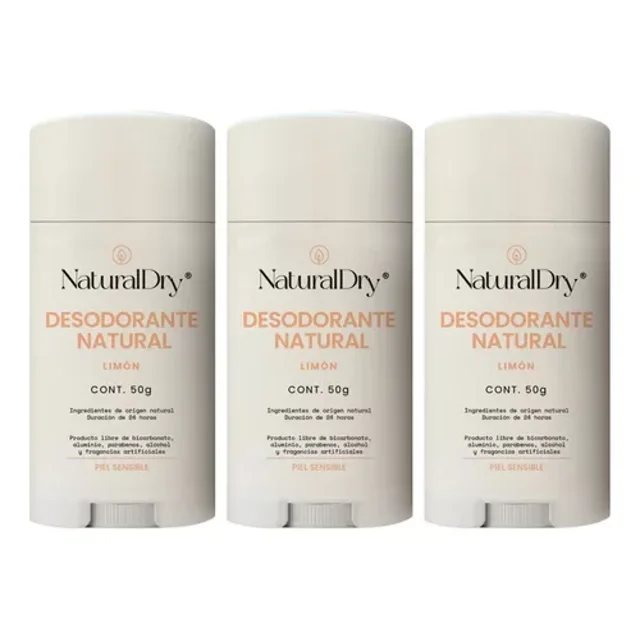 Desodorante Naturaldry Piel Sensible 50g Vegano Naturaldry