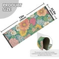 thumbnail image 5 of Yayeee Runner Rug for Bedroom 2'x6' Machine Washable Hallway Non Slip Mat, Floral Pattern, 5 of 8