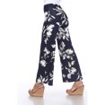 thumbnail image 2 of White Mark Pantalon Palazzo à Fleurs pour Femmes, 2 of 3