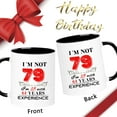thumbnail image 2 of 1946 79th Birthday Mug for Women Men, Turning 79 Year Old Birthday Gifts for Mom, Dad, Grandma, Grandpa, Wife, Husband, Daughter, Sister, Best Friends, Coworkers, Her, Him, 11oz Coffee Cup, 2 of 5