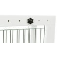 thumbnail image 6 of TRIXIE Expandable Wooden Freestanding Pet Gate with Pet Door, Expands to 71" Wide, White, 6 of 7