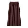 thumbnail image 3 of Women's A Line Skirt with Side Slit - Casual Summer Flowy Skirt - Pair with Tops for Daily & Parties, 3 of 3