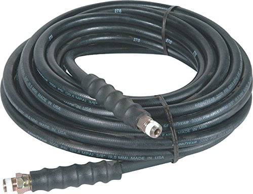 Industrial Pressure Washer Hose 3/8" x 50' 4000 psi with Quick Connects 