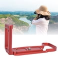 thumbnail image 1 of L Shaped Quick Release Plate,Full Metal L Bracket Vertical Board Cold Shoe Holder Handle Grip Hand Handheld With 39mm Standard AS Interface For  -RP Camera, 1 of 8