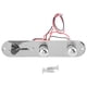 thumbnail image 1 of Accesorios de repuesto para guitarra, placa de control de guitarra de metal cromado, placa de control de guitarra de metal, diseño de primera clase, 1 of 9
