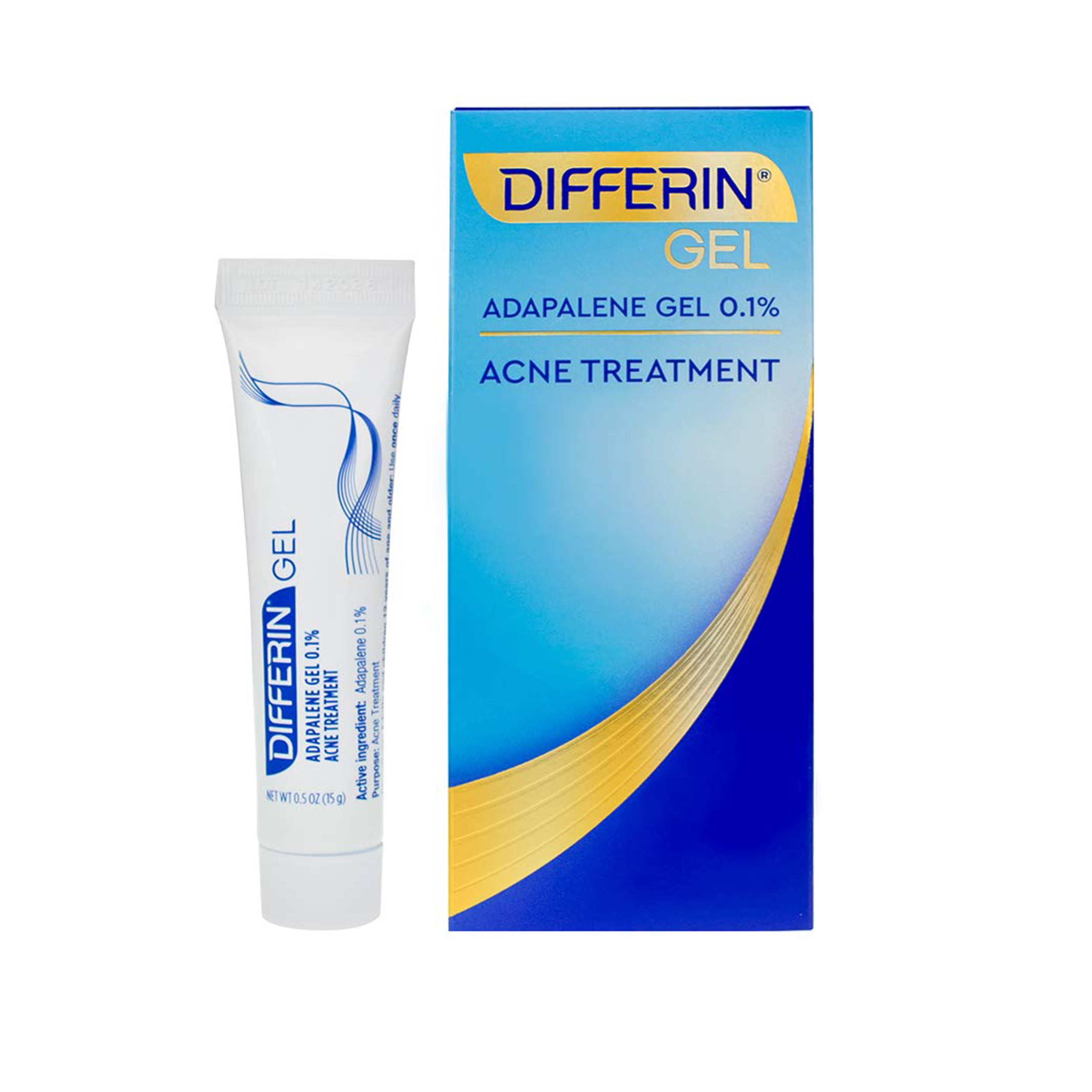 Differin with Adapalene Gel Acne Treatment 0.5 oz