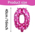 thumbnail image 4 of fastboy Easy Letter Birthday Party Decorations Balloons For Flexible And Practical Party Planning Durable Pink,3 16 inch, 4 of 6