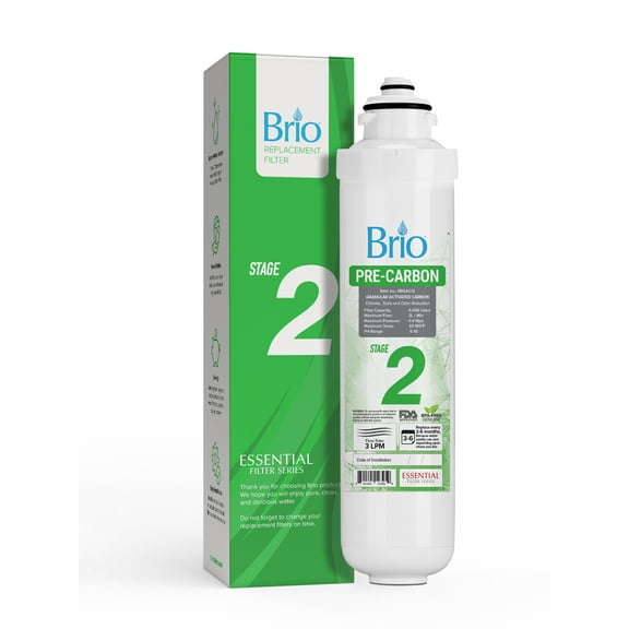 Brio Stage-2 Pre-Carbon Granular Activated Carbon Replacement Cooler Filter
