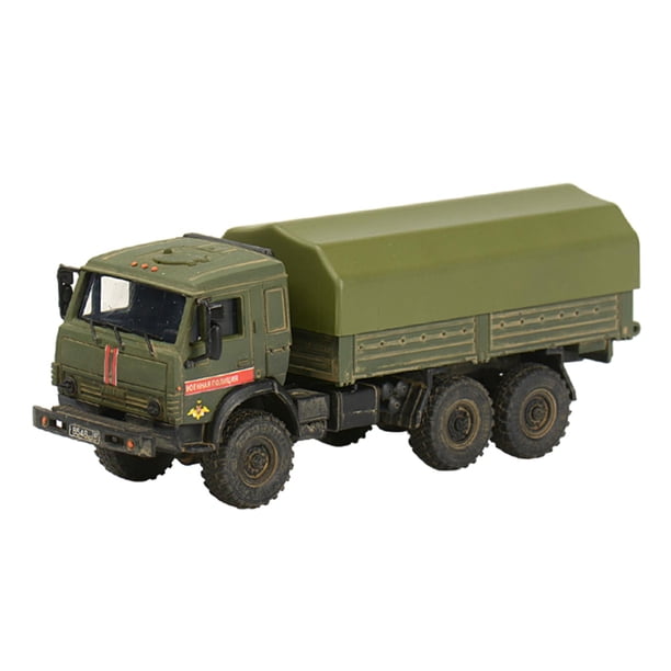 Camión de Transporte a Escala 1/72, Camión de Carga, Mesa de Colección de Juguetes Educativos, Escena, Regalo de Cumpleaños, Modelo de Rompec Estilo D