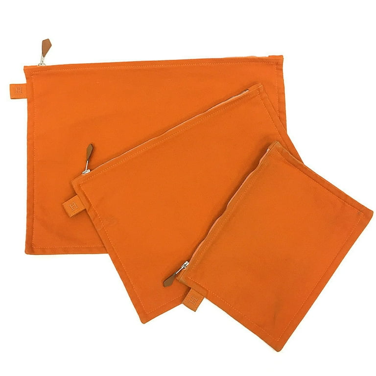 Tact childhood compliance Authenticated Used Hermes HERMES Bora Pouch 3 Piece Set Flat Clutch Bag Cotton Canvas Orange - Walmart.com Tact childhood compliance Authenticated Used Hermes HERMES Bora Pouch 3 Piece Set Flat Clutch Bag Cotton Canvas Orange - Walmart.com