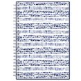thumbnail image 1 of Blue Sky Indigo Stripes Medium Weekly/Monthly Planner for 2022, 1 of 5
