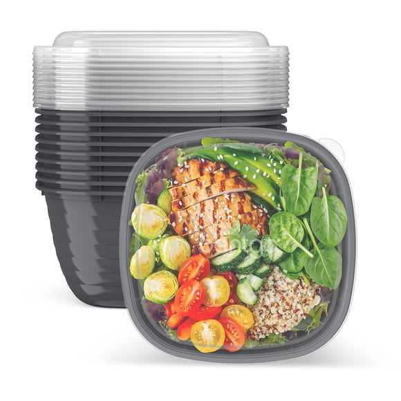 Recipientes para almacenar alimentos Meal Prep Bentgo Prep, 10 tazones y 10 tapas