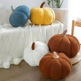 thumbnail image 4 of KOMOO Pumpkin Throw Pillow Halloween Pumpkins Plush Toys Soft Pumpkin Throw Pillow Home Party Decor, 4 of 4