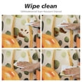 thumbnail image 4 of WYYP  Hello Pumpkin Elastic Round Tablecloth, Fall Pumpkin Vintage Plant Texture Autumn Fitted Tablecloths for Round Table Oil-Proof Waterproof Table Cloth White, 4 of 7