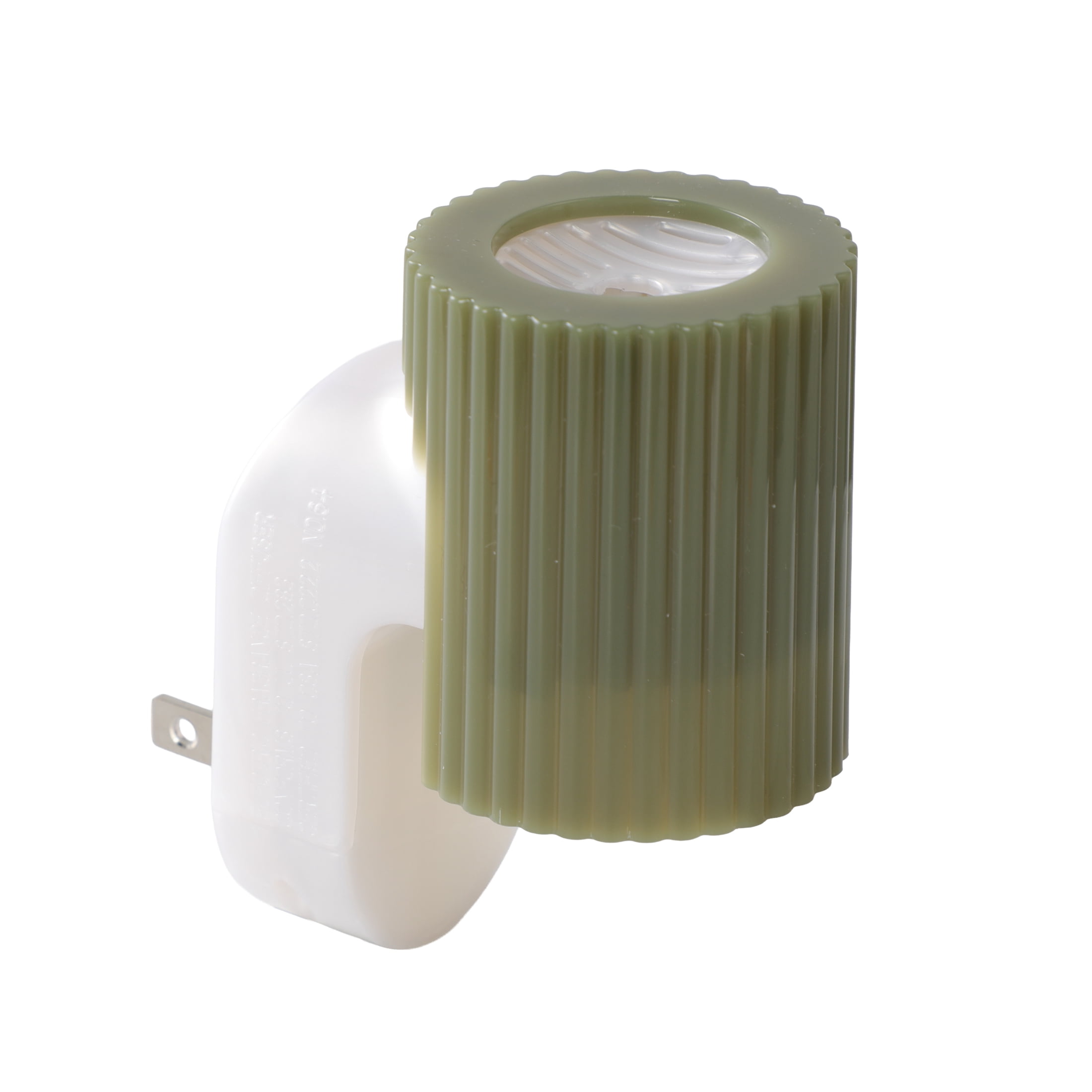 Mainstays Aroma Accents LED Fragrance Plug-in, Ribbed Texture, Bay Leaf