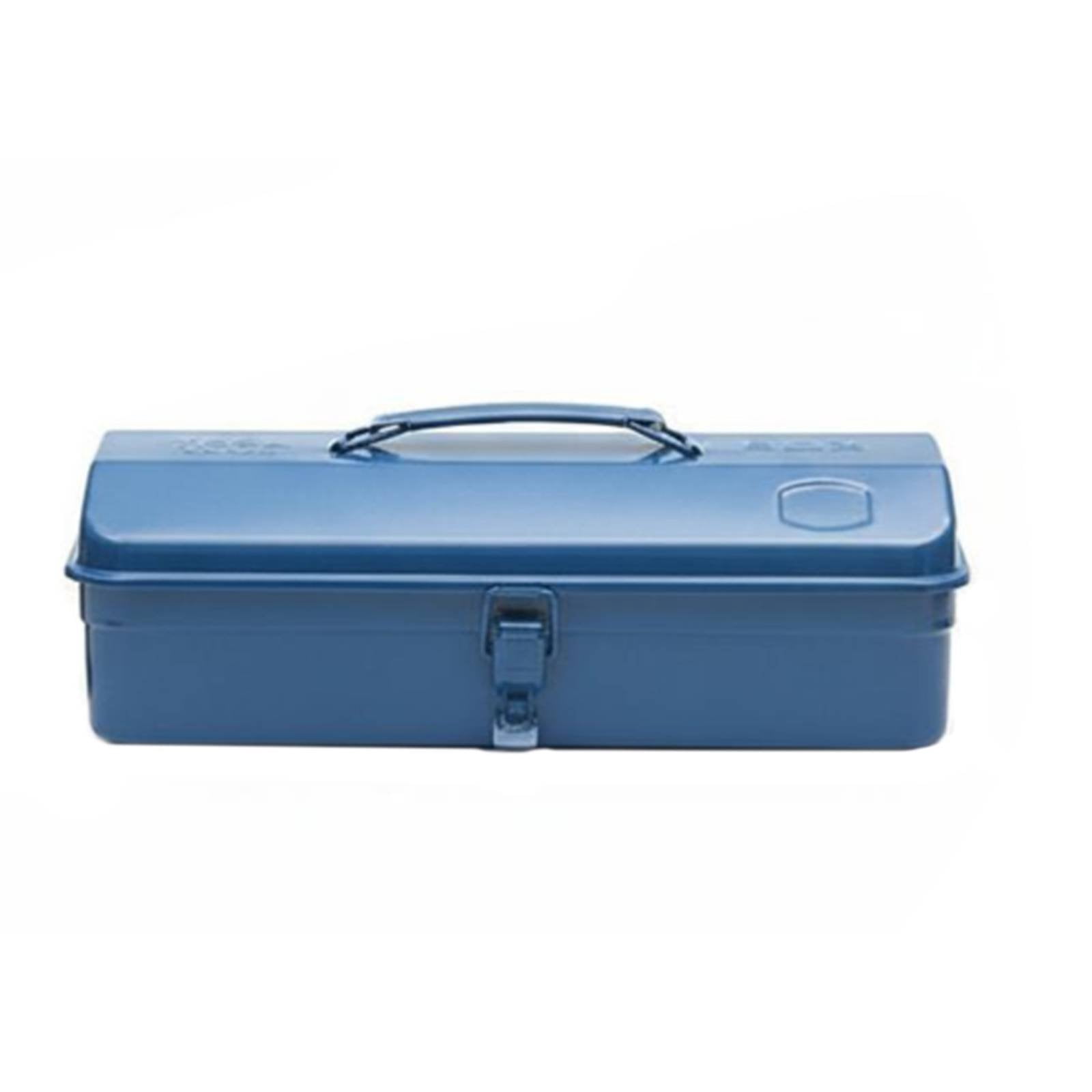 predolo Metal Toolbox Multi-Purpose Metal Tool Storage Heavy Duty Portable Tool Chest for DIY Enthusiasts, Mechanics, Car, Garage, Job Site, Blue, 350