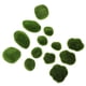 thumbnail image 3 of 13 piezas de jardín de piedra simulada flocado de piedra falsa adornan piedras de musgo decorativas, 3 of 5